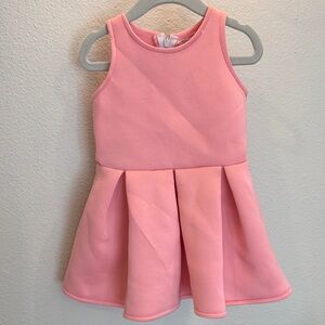 Pink Sleeveless Kids Dress